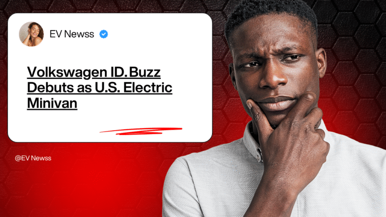 Volkswagen ID. Buzz Debuts as U.S. Electric Minivan