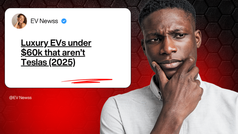 Luxury EVs under $60k that aren’t Teslas (2025)